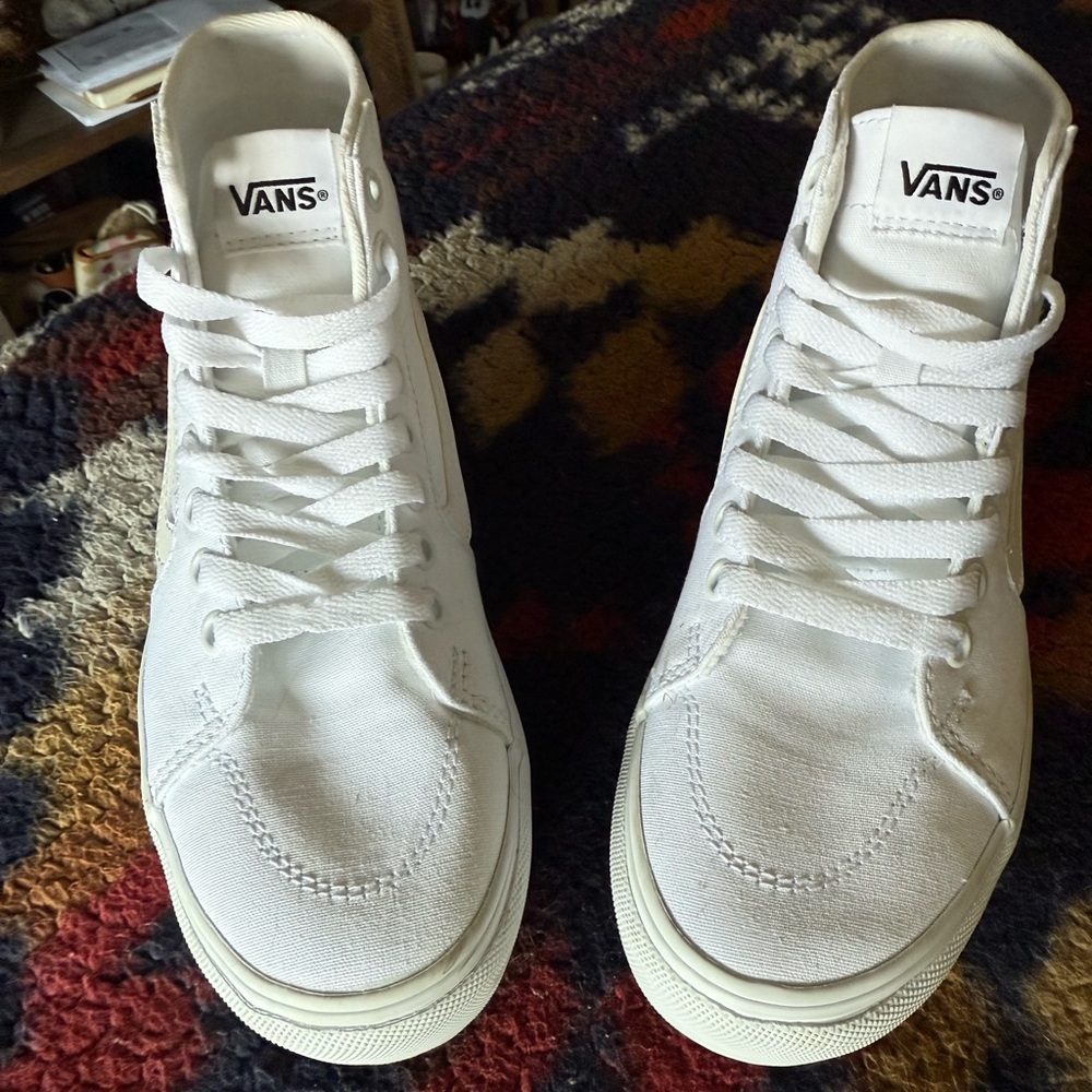 Vans Classic White Canvas High-Tops